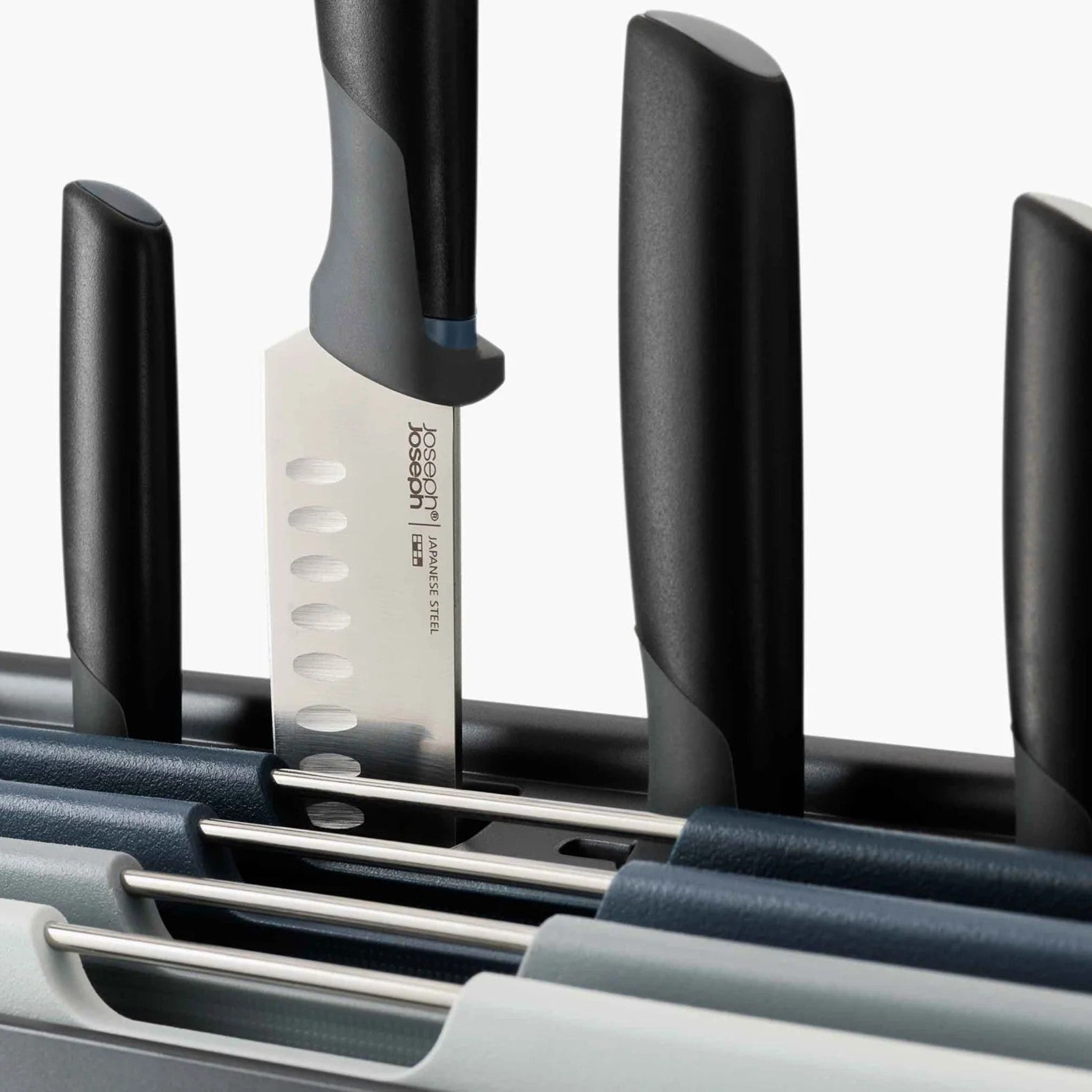 Joseph Joseph Grey Folio Plus Knife and Chopping Board Set - Folio Plus Knife Chopping Board Set Grey Sterling Home 3