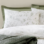 Bianca Thea Floral Green Duvet Set Sterling Home 2