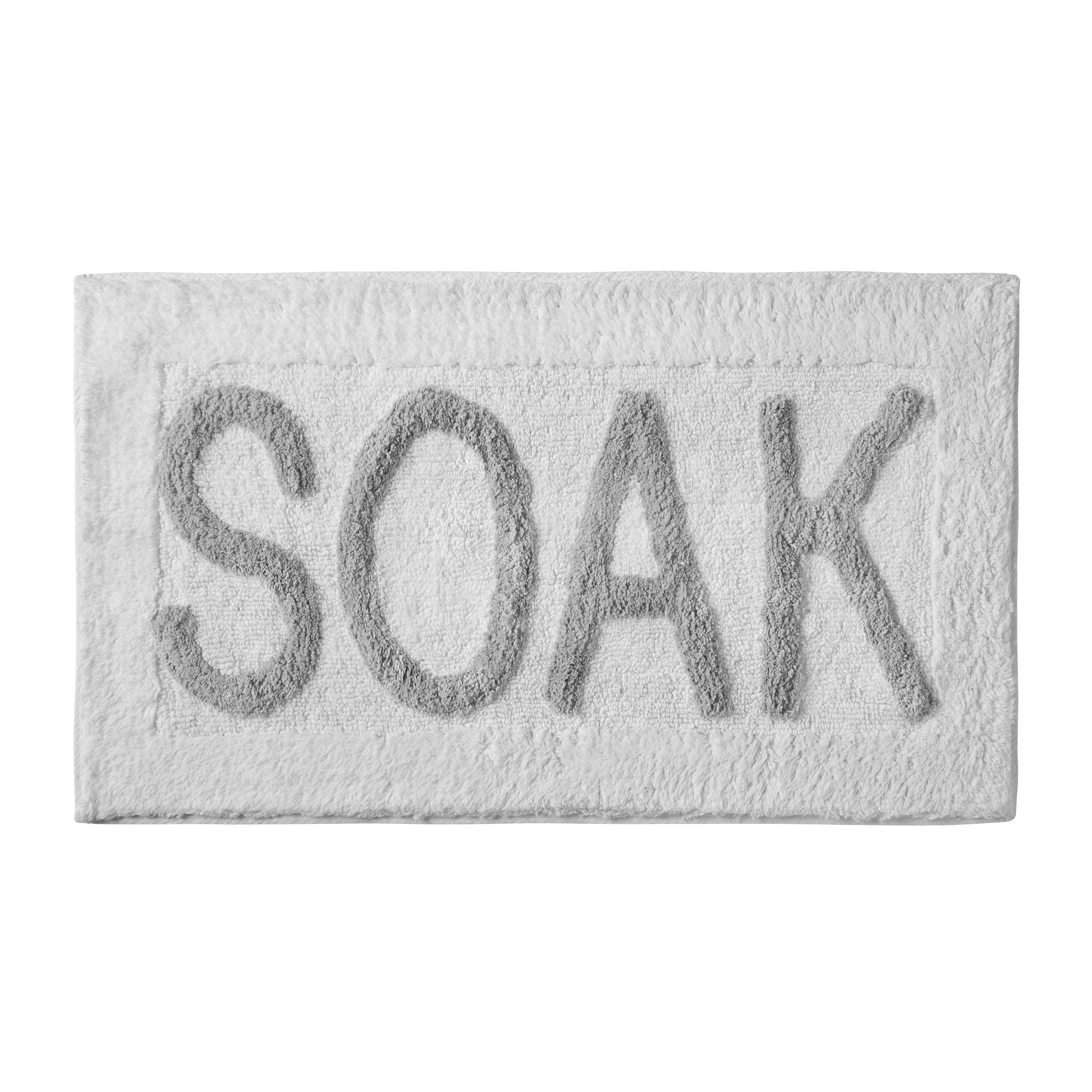 Catherine Lansfield Soak Bath Mat White - Soak Bath Mat White Sterling Home 3