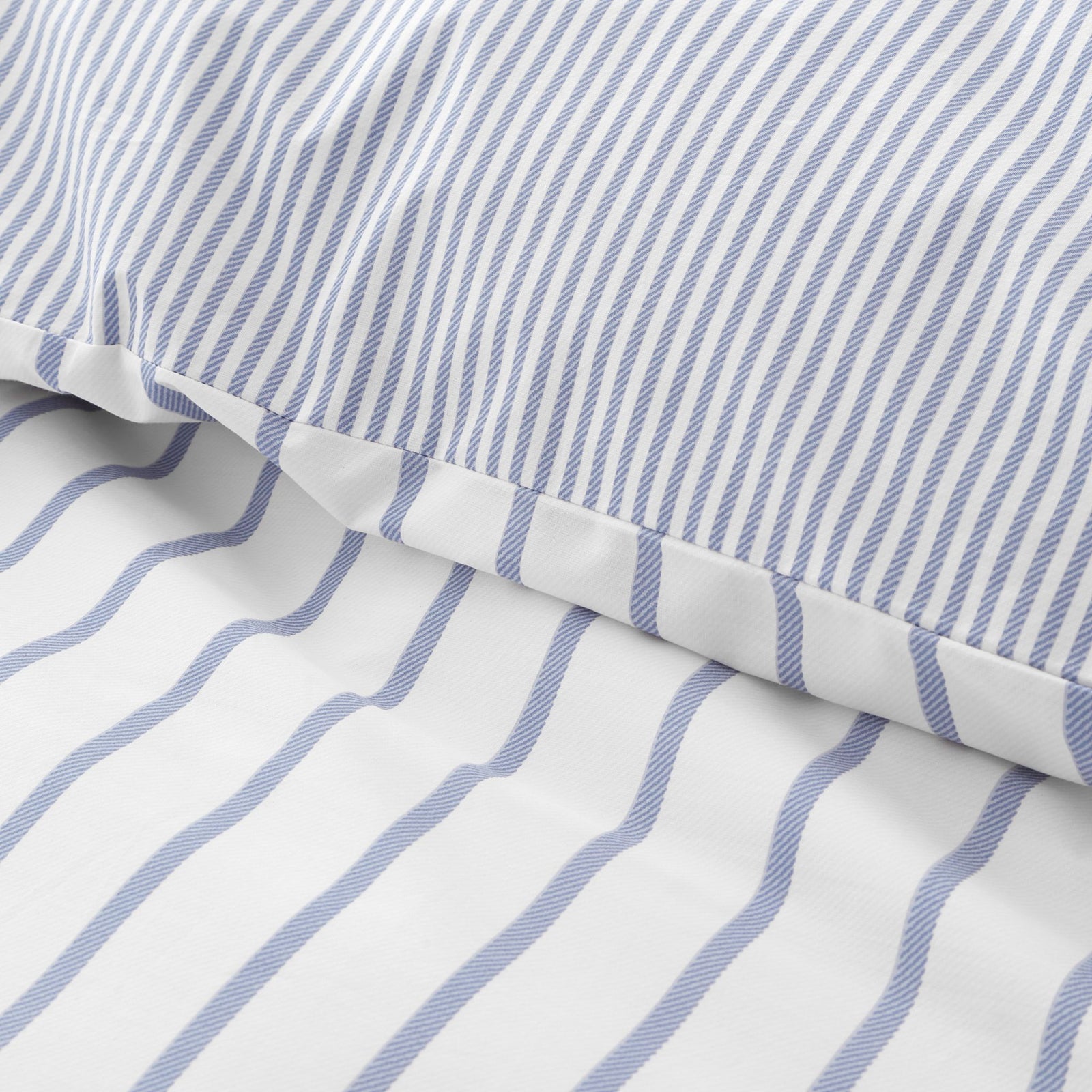 Bianca Hampton Stripe Blue Duvet Set - Hampton Stripe King Duvet Set Blue Sterling Home 4
