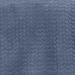 Bianca Attica Velvet Blue Bedspread - Attica Velvet Bedspread 240X260CM Blue Sterling Home 2