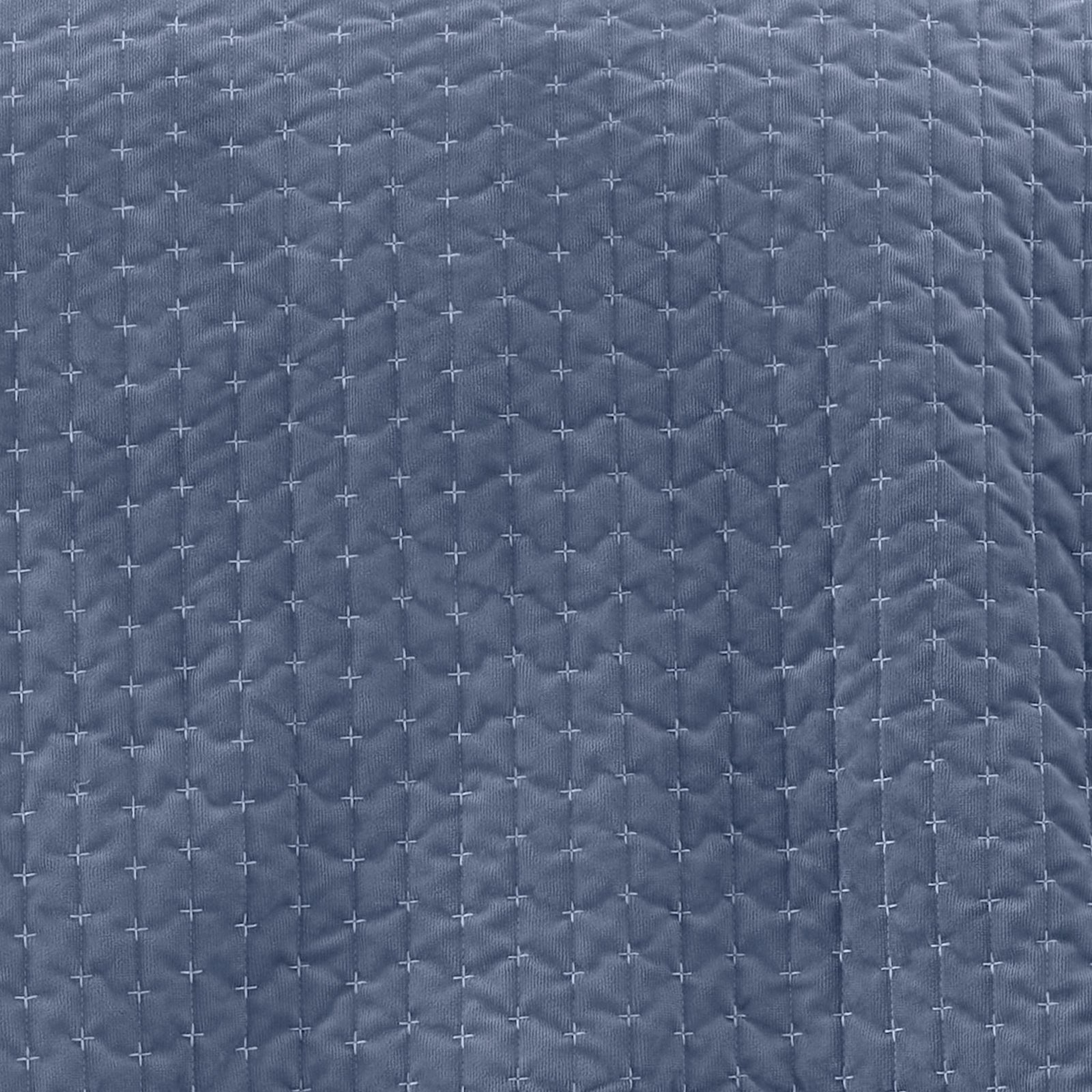 Bianca Attica Velvet Blue Bedspread - Attica Velvet Bedspread 240X260CM Blue Sterling Home 2