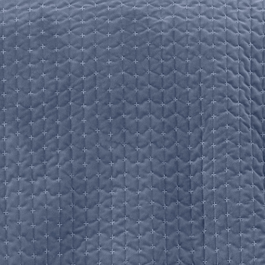 Bianca Attica Velvet Blue Bedspread - Attica Velvet Bedspread 240X260CM Blue Sterling Home 2