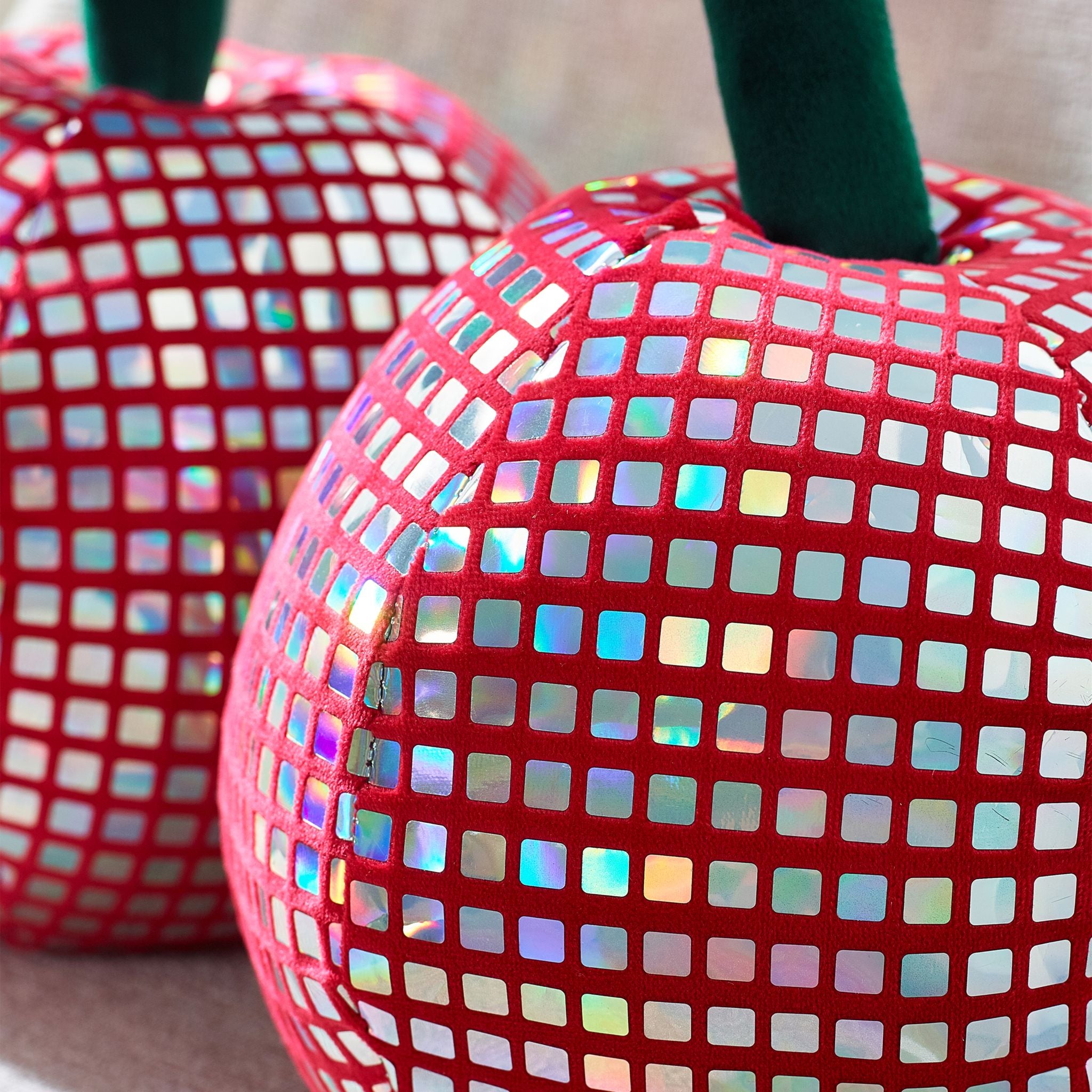 Catherine Lansfield Disco Cherries 3D Cushion Pink - Disco Cherries 3D Cushion Pink Sterling Home 2