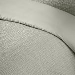 Catherine Lansfield Crinkle Seersucker Green Duvet Set - Crinkle Seersucker Green Duvet Set King Sterling Home 3