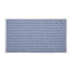 Catherine Lansfield Rice Weave Stripe Towel Blue - Rice Weave Stripe Bath Towel Blue Sterling Home 3