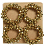 Gold Iron Napkin Rings