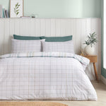Catherine Lansfield Cartmel Check Green Duvet Set - SALE Cartmel Check Green Duvet Set Sterling Home 2