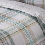 Catherine Lansfield Cartmel Check Green Duvet Set - SALE Cartmel Check Green Duvet Set Sterling Home 4