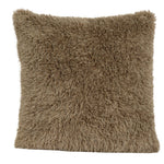 Smoked Grey Faux Fur Cushion 45CM - Smoked Grey Faux Fur Cushion 45CM Sterling Home 1
