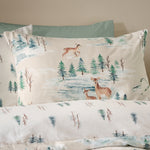 Catherine Lansfield Brushed Christmas Deer Duvet Set - Cl Brushed Christmas Deer Duvet Set King Sterling Home 3
