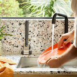 Joseph Joseph Grey Washing Up Brush With Stand