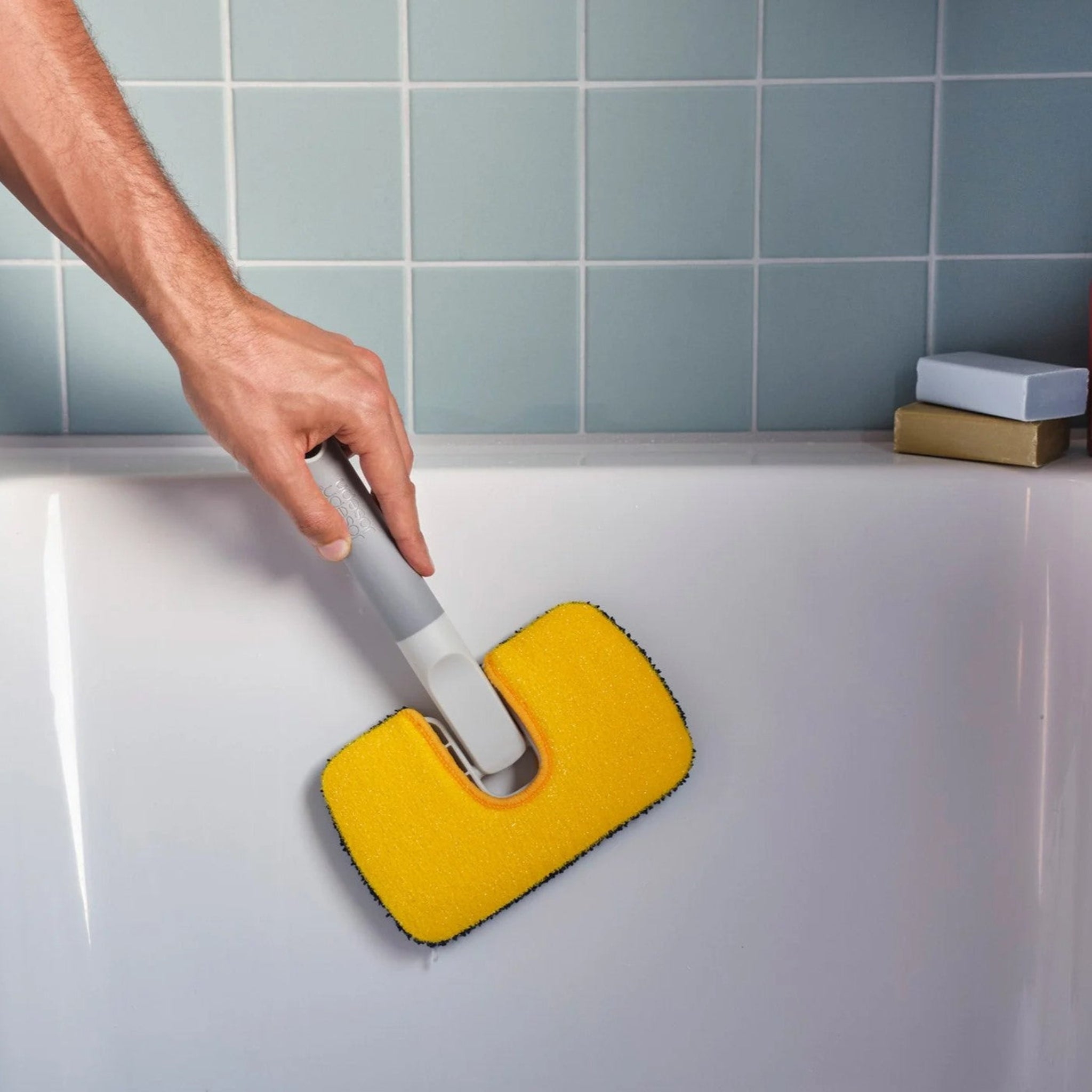 Joseph Joseph Yellow Dual Sided Surface Scubber Replacement Pad - Replacement Pad - Dual Sided Scrubber Sterling Home 1