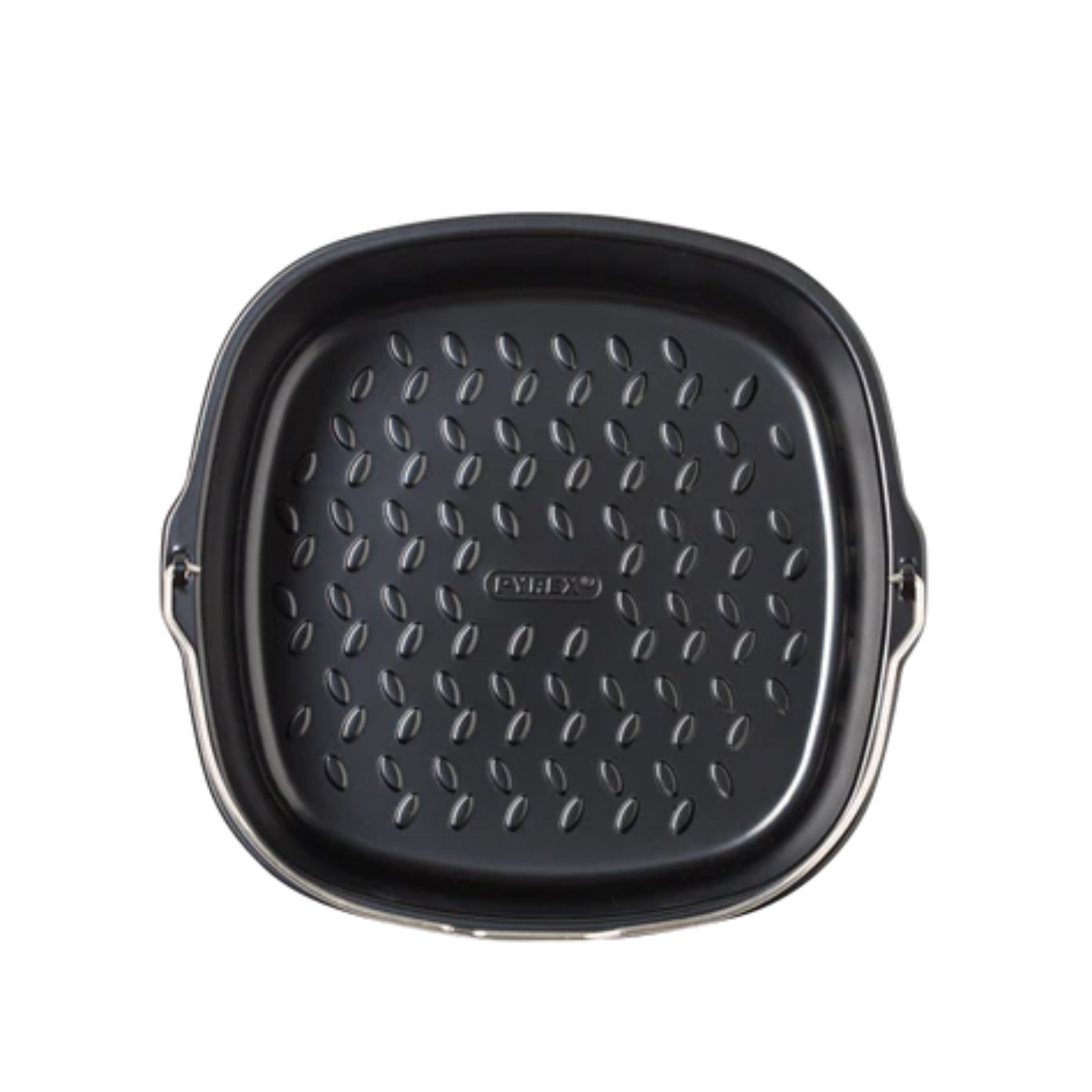 Pyrex Metal Sq Roaster& Handle Air Fryer - Pyrex Metal Sq Roaster& Handle Air Fryer Sterling Home 2