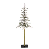 Alpine Fir 4ft Snowy Artificial Tree