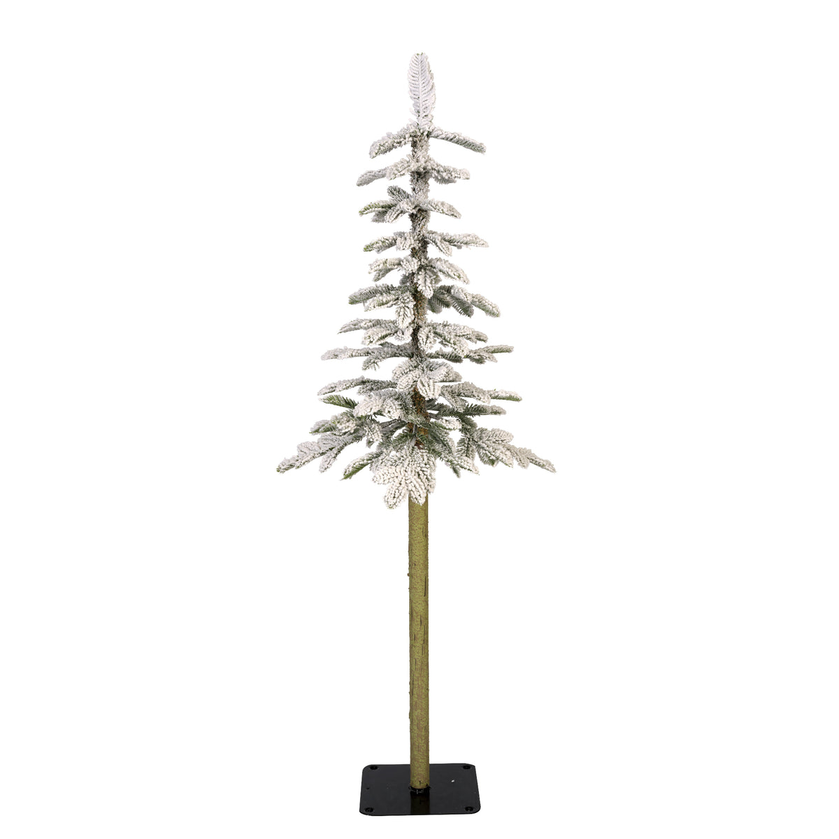 Alpine Fir 4ft Snowy Artificial Tree - Alpine Fir 4ft Snowy Sterling Home 1