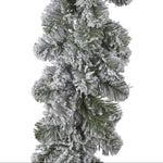Imperial Garland Snowy 270CM Sterling Home 2