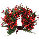 Red Berry Wreath - Red Berry Indoor Wreath 40CM Accessories Sterling Home 1
