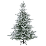 Grandis Fir Snowy 6ft Artificial Tree - Grandis Fir Snowy 6ft Sterling Home 1