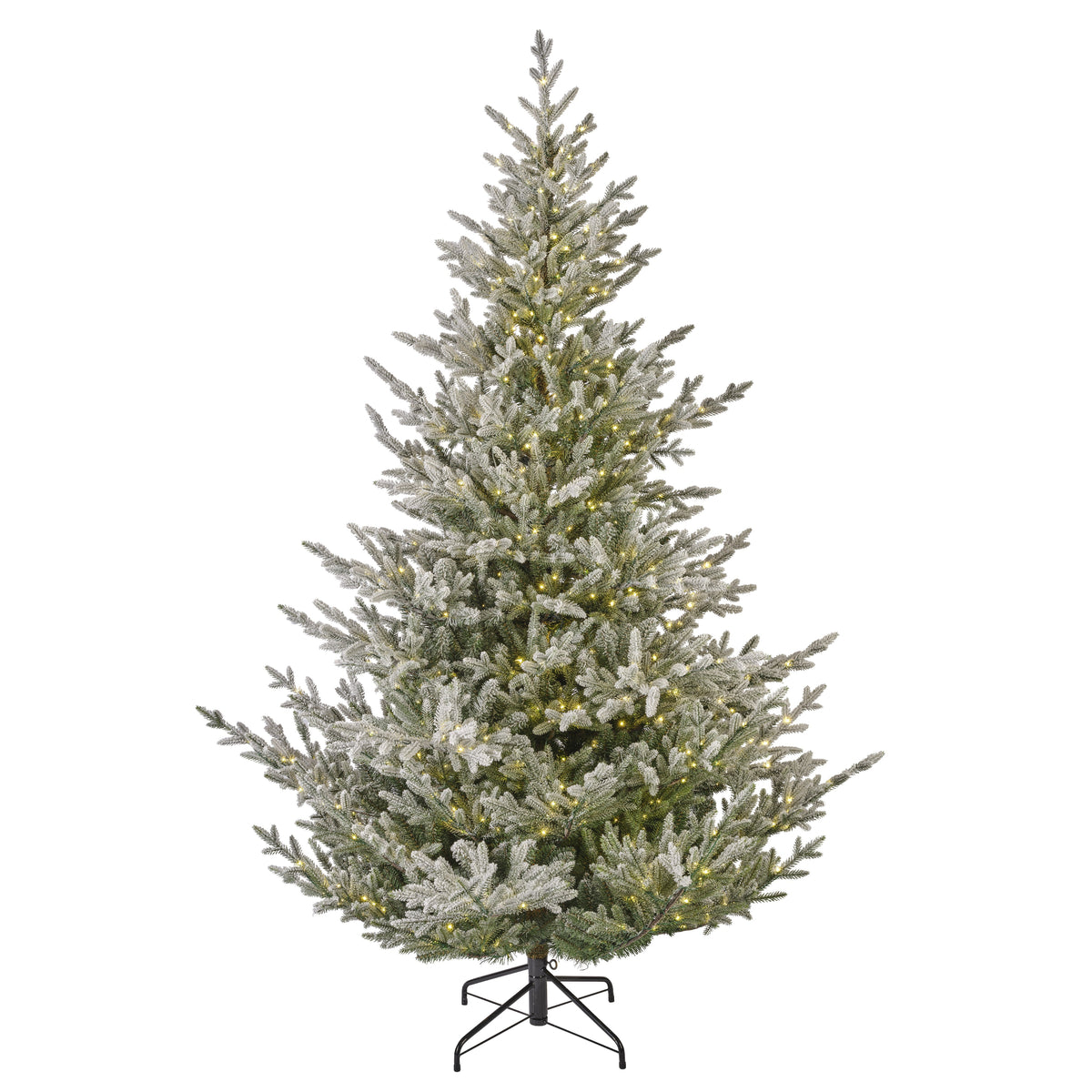 Norway Spruce 7ft Snowy Pre Lit Artificial Tree - Norway Spruce 7ft Snowy Pre Lit Sterling Home 1