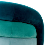Eichholtz Novelle Swivel Chair Savona Sea Green Velvet Savona Turquoise Velvet Savona Blue Velvet - Swivel Chair Savona Sea Green Velvet Savona Turquoise Velvet Savona Blue Velvet Armchairs Sterling Home 6
