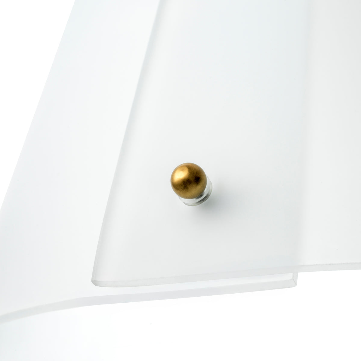 Eichholtz Trianon Pendant Antique Brass Finish White Glass - Pendant Trianon Accessories Sterling Home 6