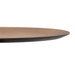 Eichholtz Genova Round Dining Table Grey Marble Mocha Straight Oak Veneer Brushed Brass Finish - Round Dining Table Grey Marble Mocha Straight Oak Veneer Brushed Brass Finish Dining Tables Sterling Home 7