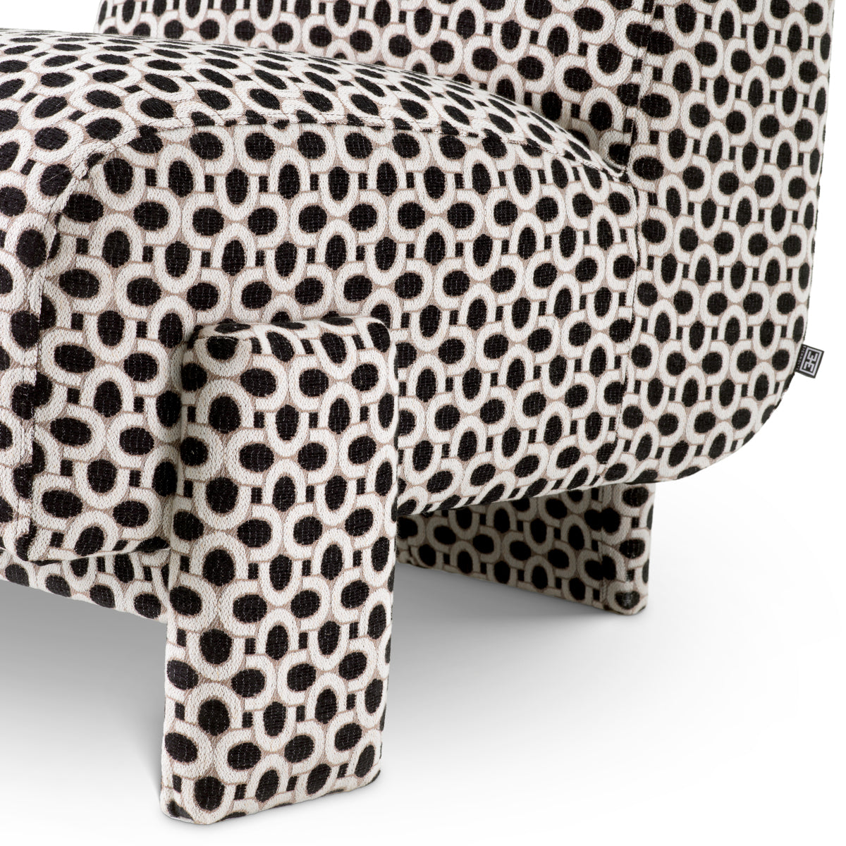 Eichholtz Rockdale Accent Chair Sunbeam Black - Accent Chair Sunbeam Black Armchairs Sterling Home 6