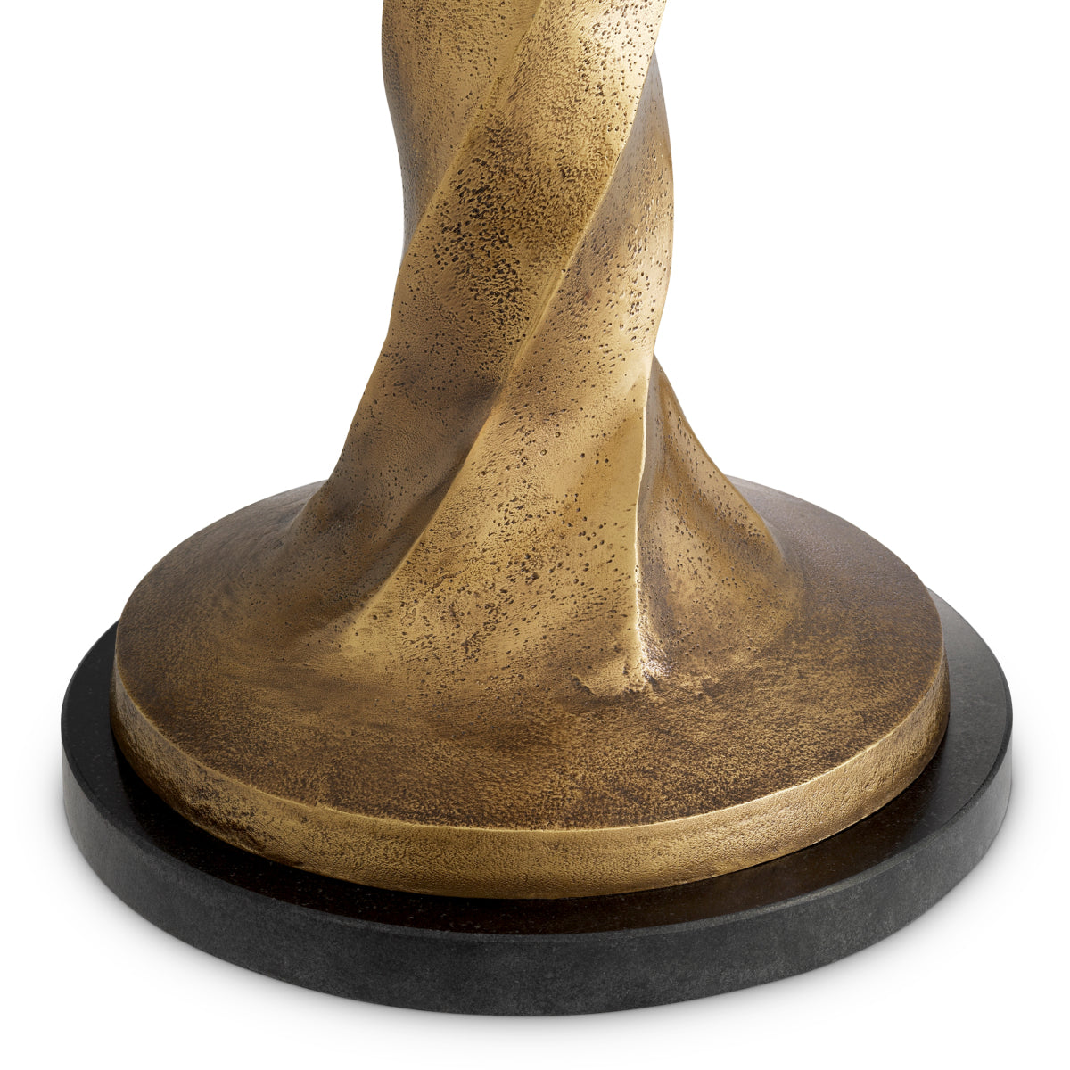 Eichholtz Costanza Table Lamp Vintgae Brass Finish Black Granite Base - Table Lamp Costanza Accessories Sterling Home 6