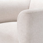 Eichholtz Corso Armchair Lyssa Off-White Black Base - Armchair Lyssa Off-White Armchairs Sterling Home 6