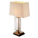 Eichholtz James Table Lamp Vintage Brass Black Granite Base - Table Lamp James Accessories Sterling Home 6