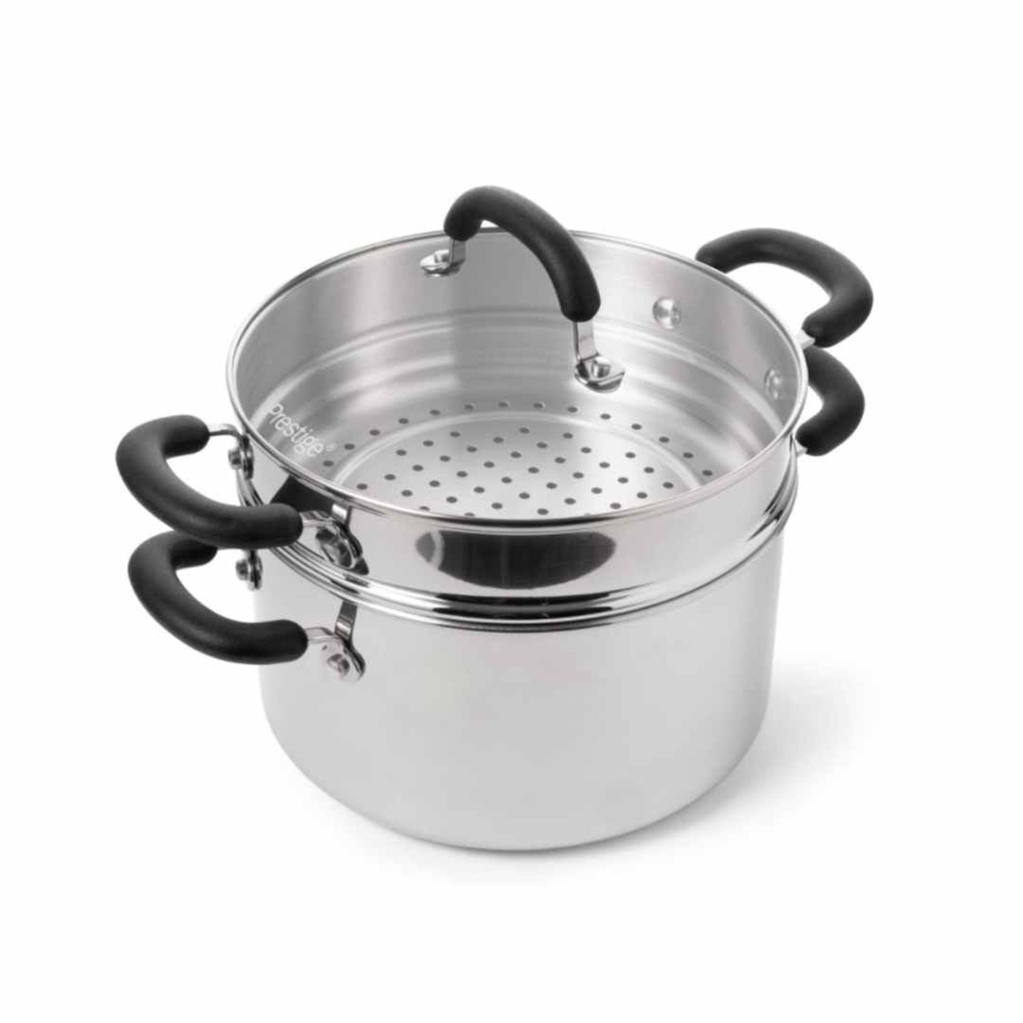 Prestige Made to Last Stockpot Steamer Basket 24CM Sterling Home 1