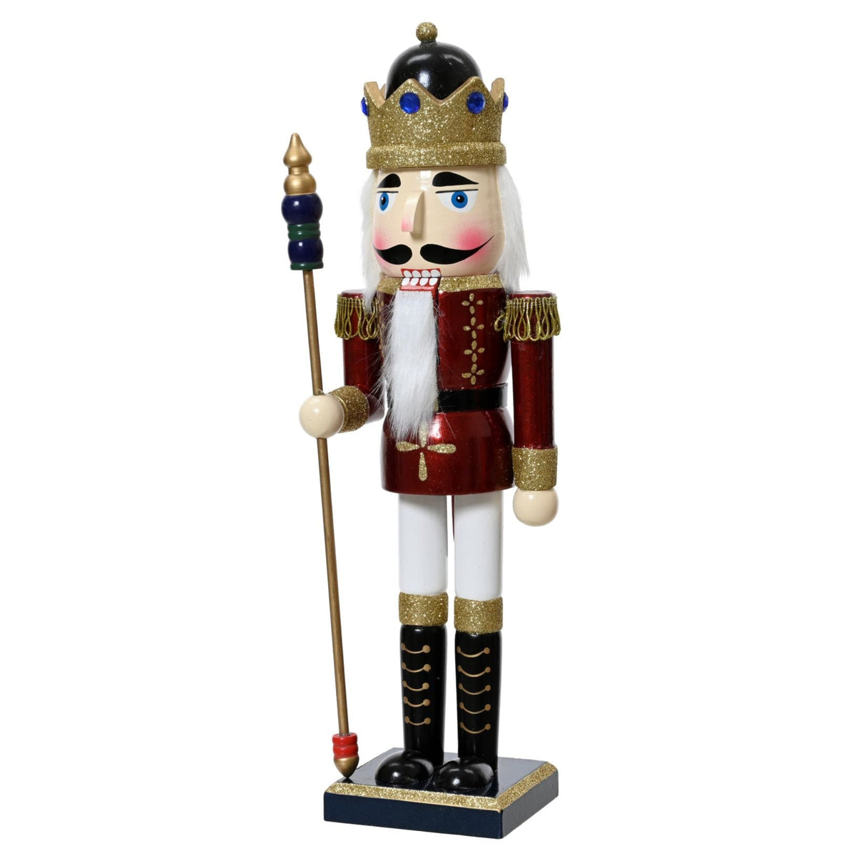 Nutcracker With Scepter 50CM - Nutcracker With Scepter 50CM Sterling Home 1