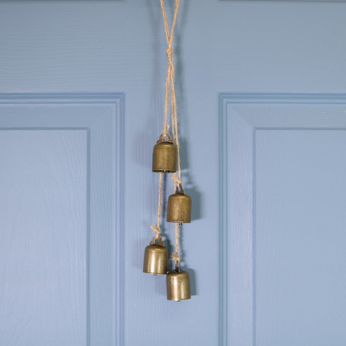 Festive Hanging Bells Rust - Festive Hanging Bells Rust Sterling Home 1