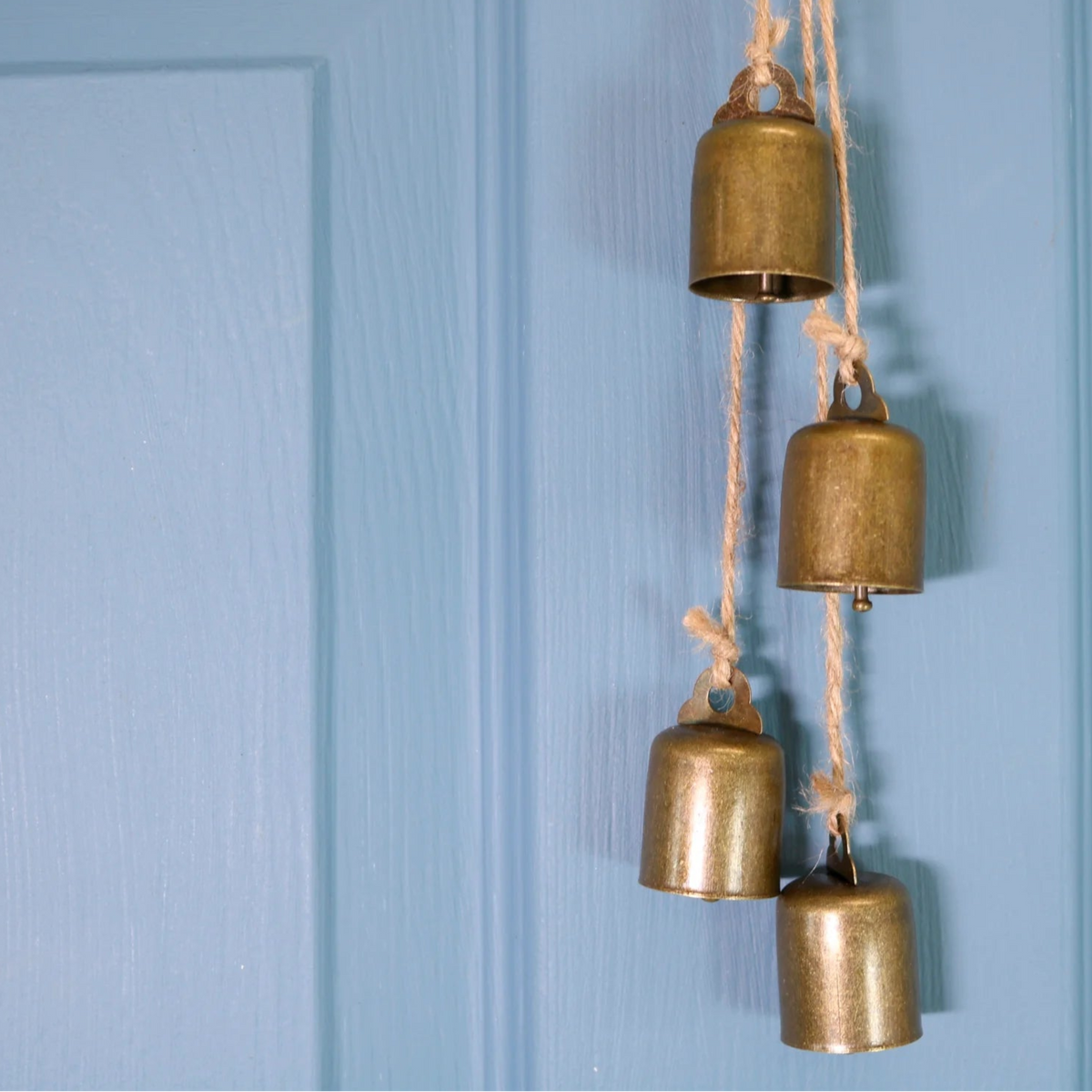 Festive Hanging Bells Rust - Festive Hanging Bells Rust Sterling Home 2