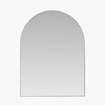 Brushed Gold Tall Arch Wall Mirror 90x120Cm - Brushed Gold Tall Arch Wall Mirror 90x120Cm Sterling Home 2