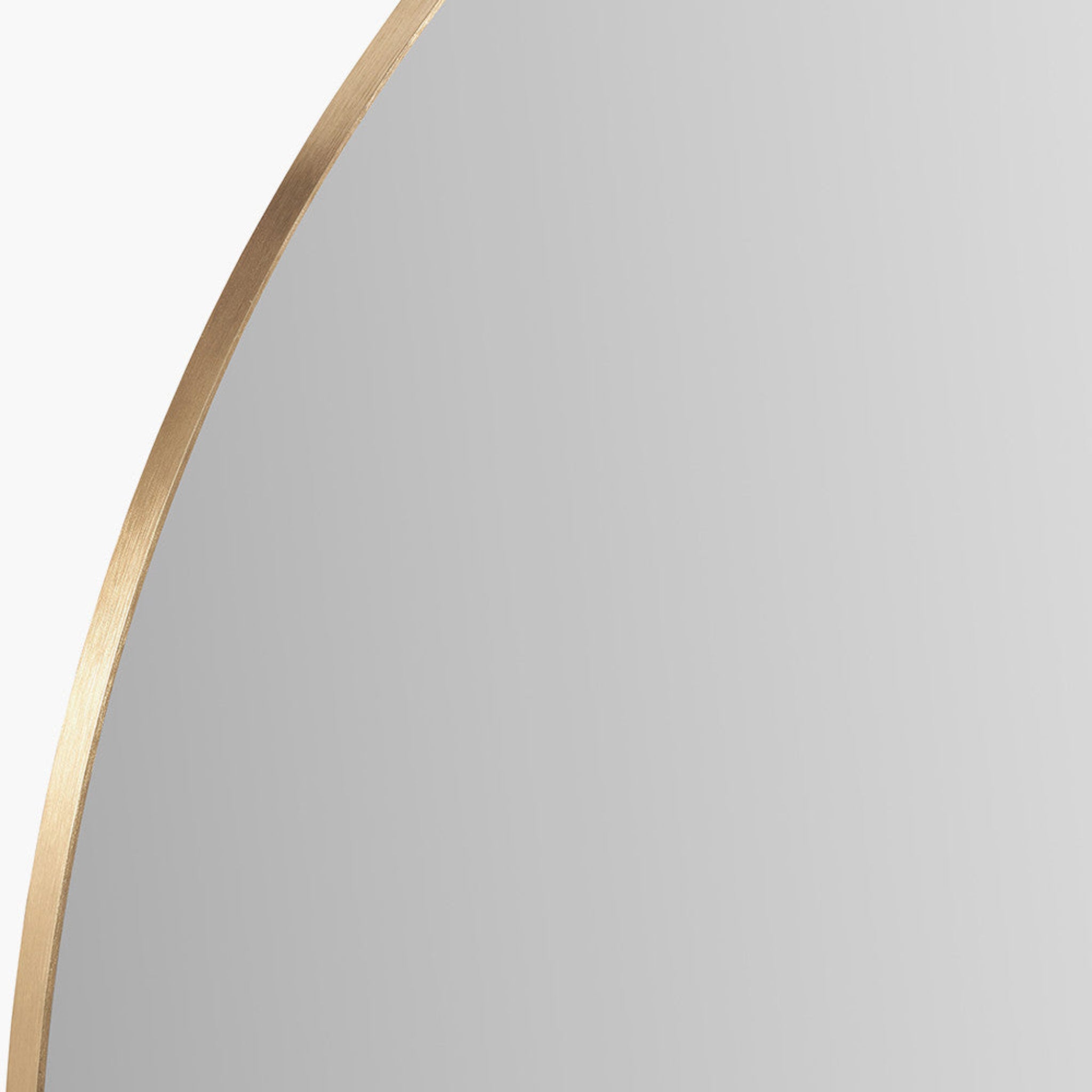 Brushed Gold Tall Arch Wall Mirror 90x120Cm - Brushed Gold Tall Arch Wall Mirror 90x120Cm Sterling Home 3
