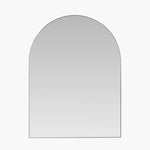 Brushed Silver Tall Arch Wall Mirror 90x120Cm - Brushed Silver Tall Arch Wall Mirror 90x120Cm Sterling Home 3