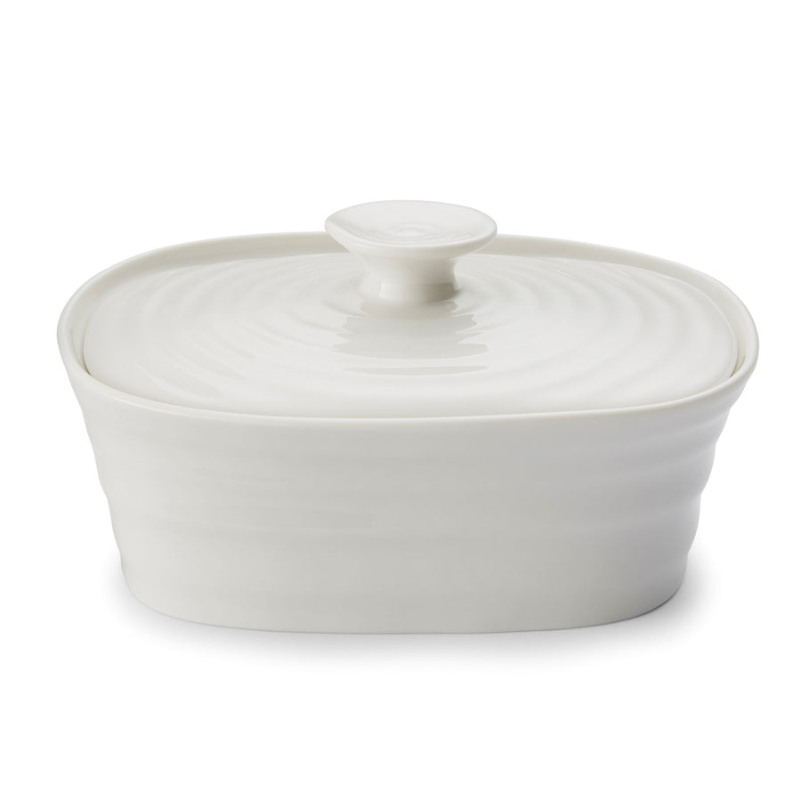 Sophie Conran White Butter Dish Sterling Home 1