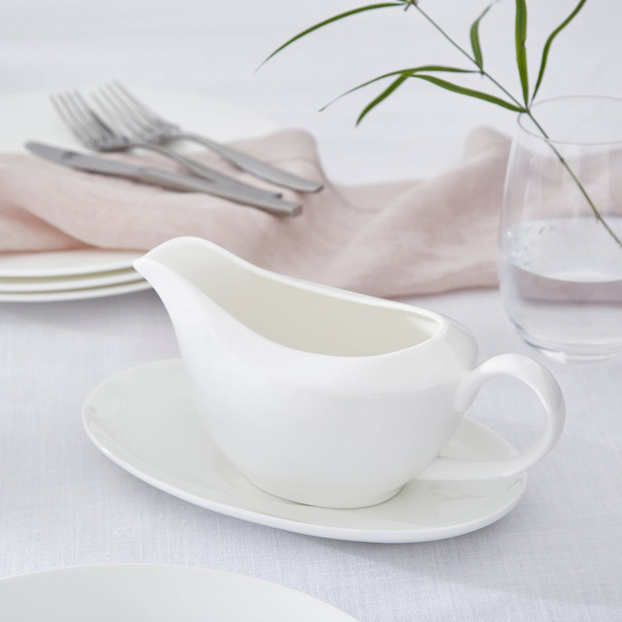 Serendipity Gravy Boat & Stand Sterling Home 2