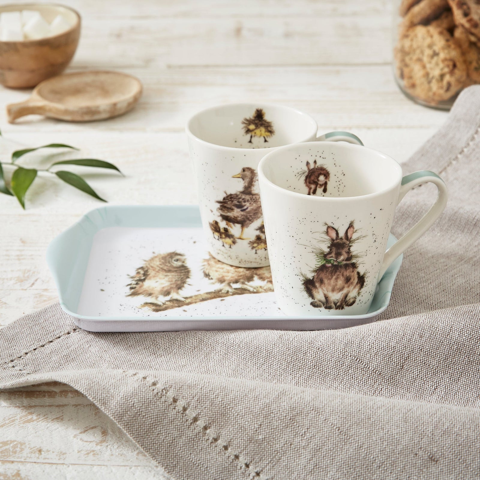 Wrendale Designs Mug & Tray Set Sterling Home 1