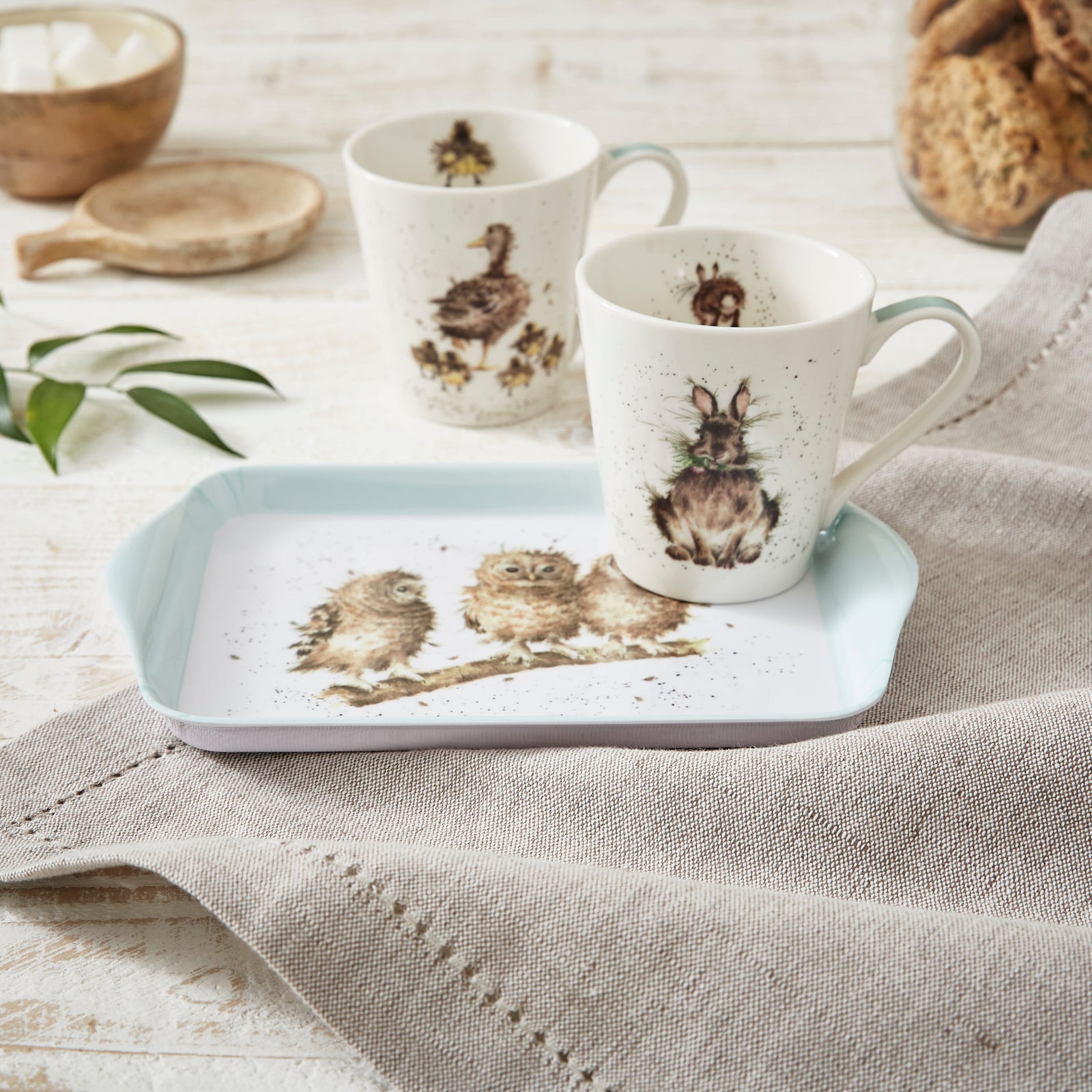 Wrendale Designs Mug & Tray Set Sterling Home 3