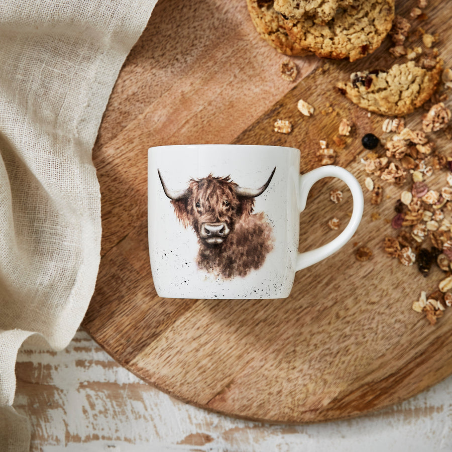 Wrendale Mug Highland Coo Cow Sterling Home 1