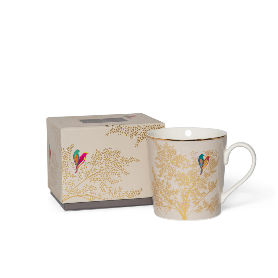 Sara Miller Chelsea Light Grey Mug Sterling Home 2