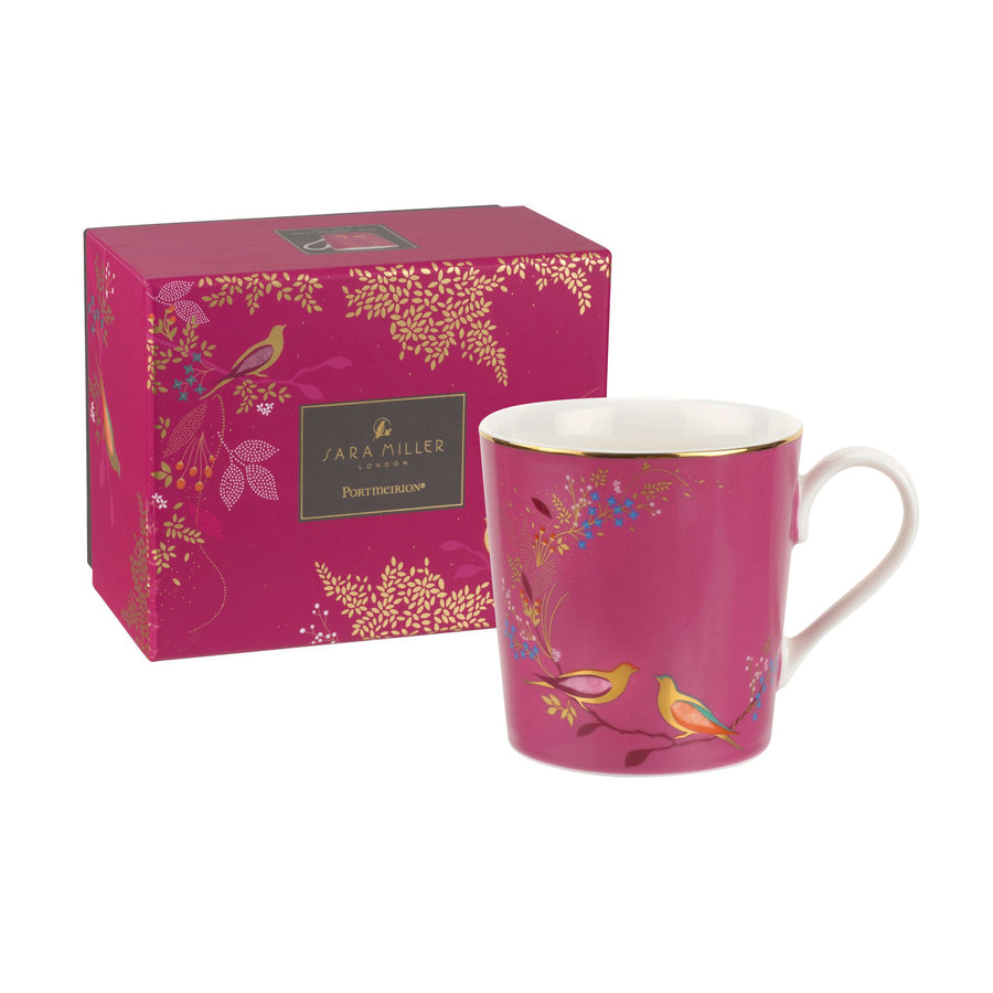 Sara Miller Chelsea Pink Mug Sterling Home 2