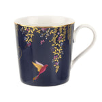Sara Miller Chelsea Blue Mug - SM Chelsea Mug Navy Sterling Home 1
