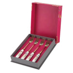 Sara Miller Chelsea Set Of 4 Pastry Forks - SM Chelsea Pastry Forks Set of 4 Sterling Home 3