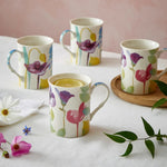 Water Garden Mugs Set 4 Sterling Home 2