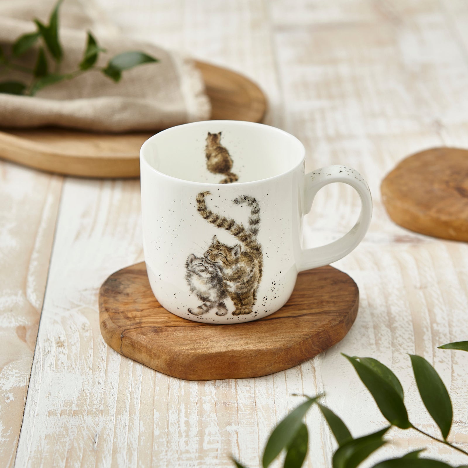 Wrendale Mug Feline Good cat Sterling Home 2