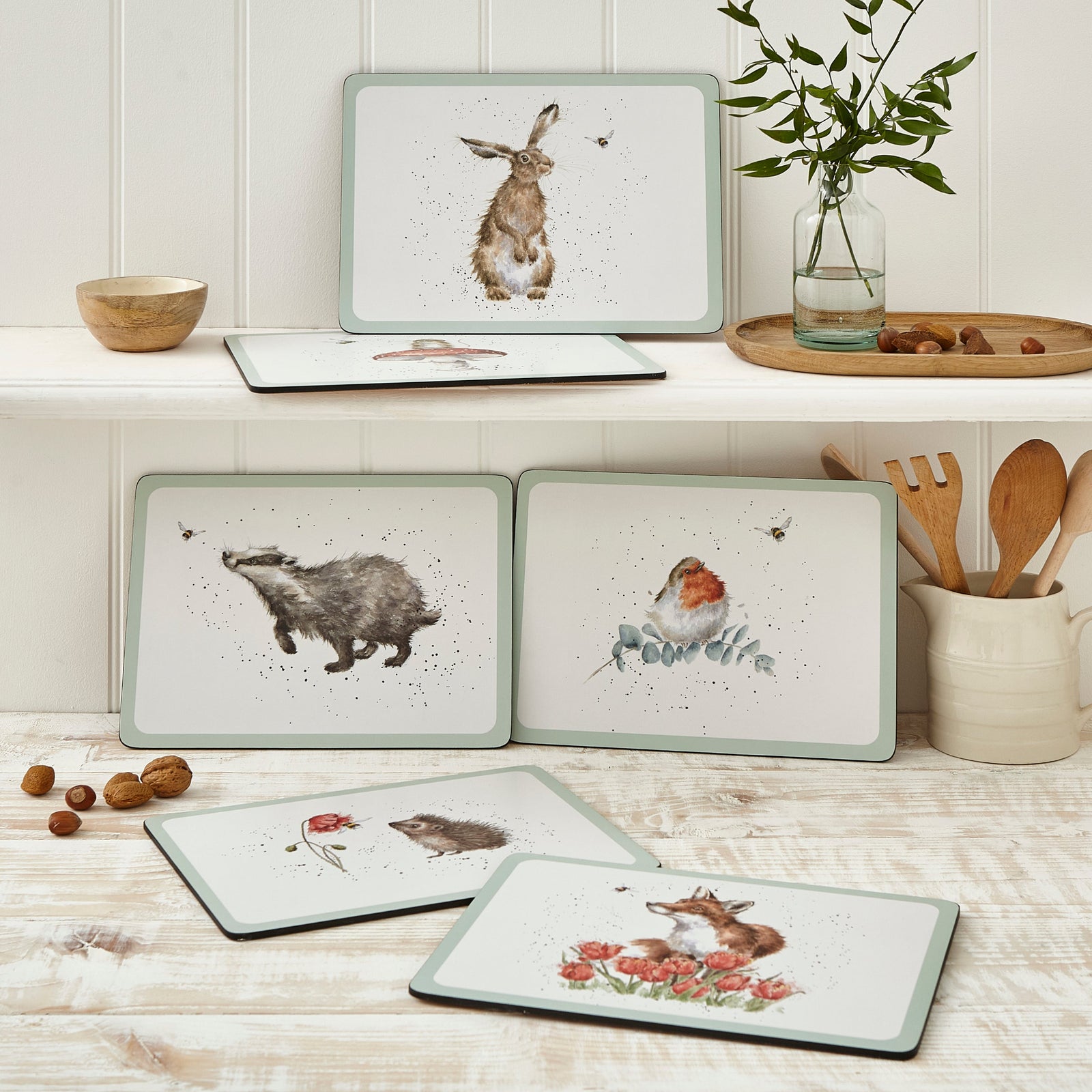 Wrendale Bee Placemat S/6 Sterling Home 1